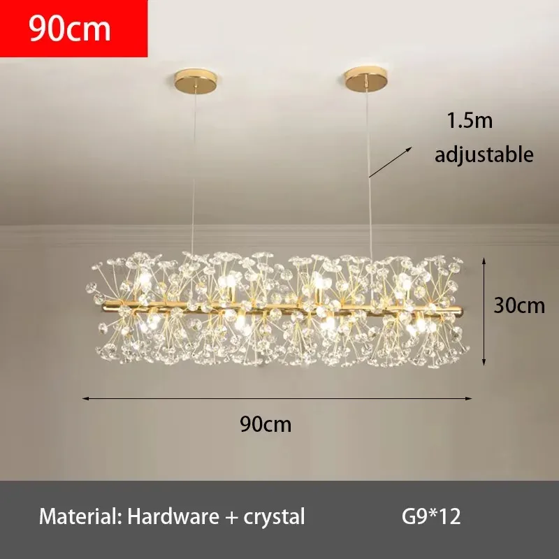 الحديثة LED الثريا الهندباء الذهب مصابيح معلقة غرفة المعيشة غرفة نوم المطبخ غرفة الطعام ديكور المنزل مصابيح داخلية