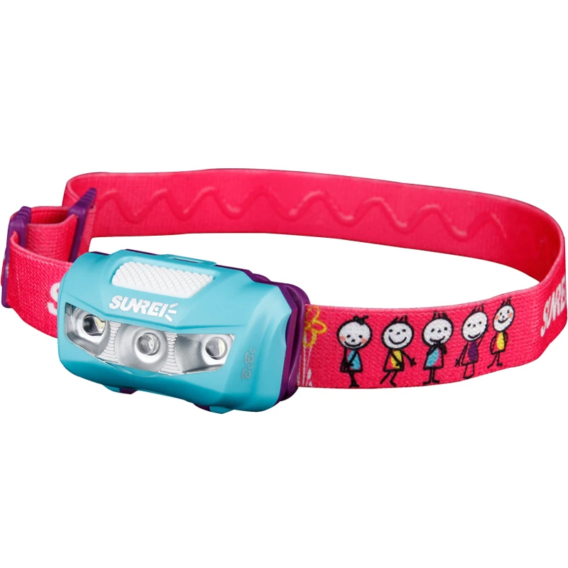 Children's headlamp wear night run led mountaineering outdoor camping summer camp waterproof lightweight headlamp