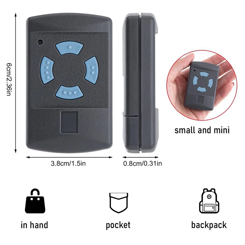 Gate Opener Remote Control For HORMANN HSM4-868 HSE2-868 HS4-868 HSM2-868 868Mhz