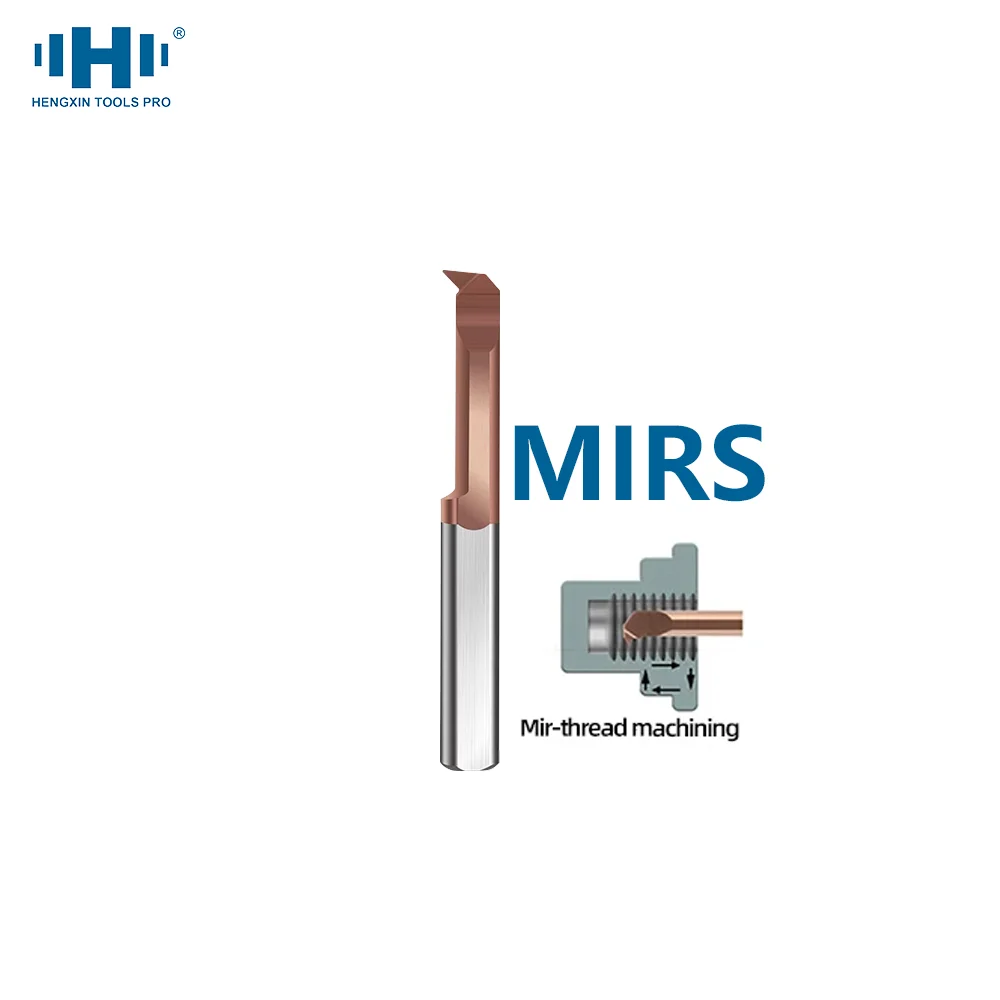 HENGXIN MIRS Boring Cutter bore boring Carbide Lathe Internal Turning Tool Copying Small Hole Bore Solid Lathe Cutter MIRS3~8