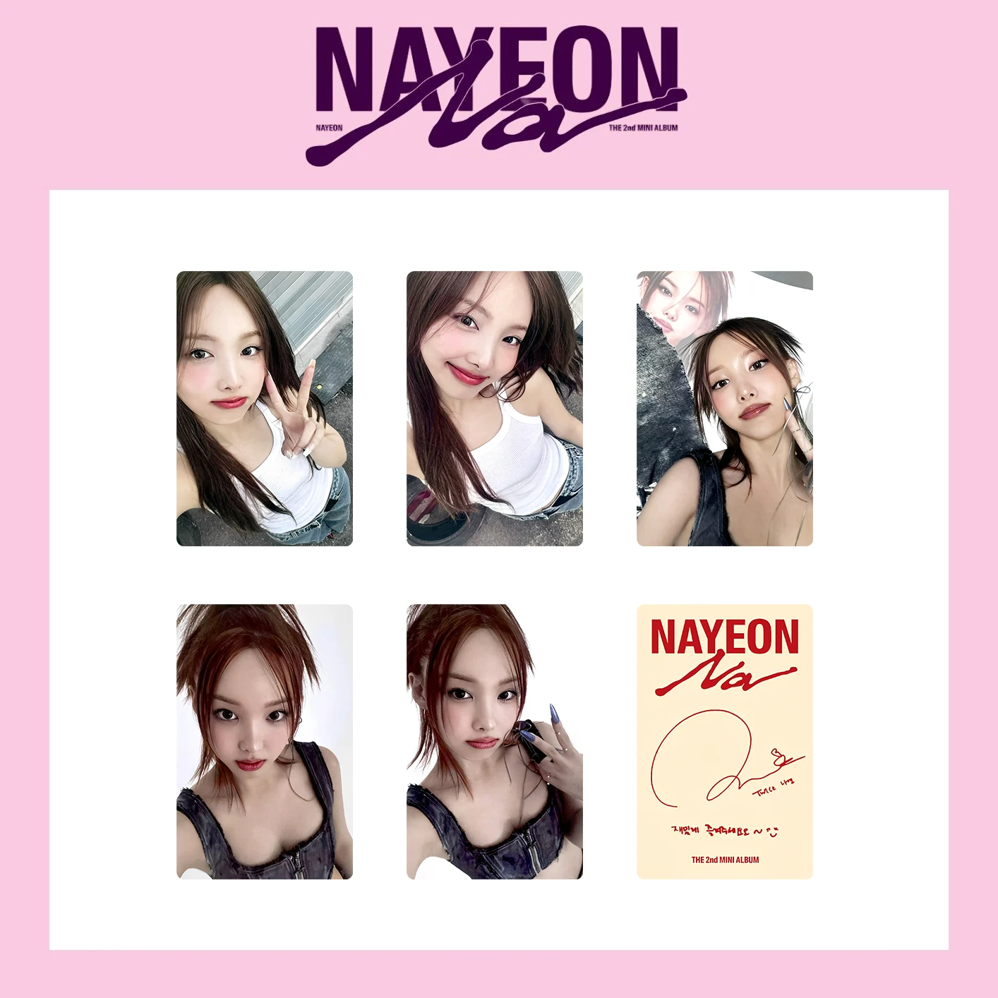 Twice IM NAYEON Solo Second Mini Album NA Dedicated To NAYEON Jr
