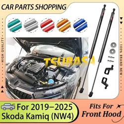 Hood Struts For Skoda Kamiq NW4 2019-2022 2023 2024 Modify Bonnet Lift Supports Gas Spring Rod Pistons Damper Shocks Absorber