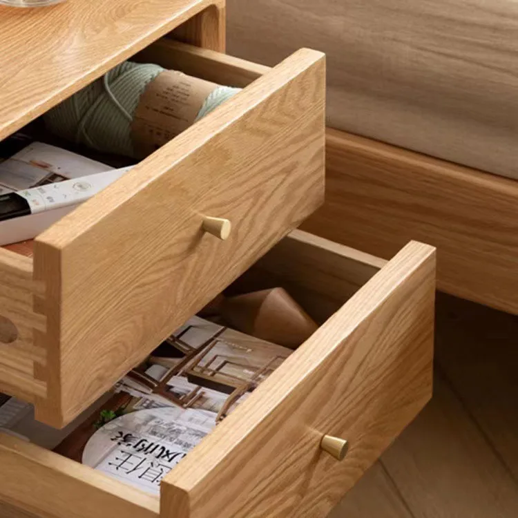 Customizable Modern Minimalist Oak Bedroom Lockers