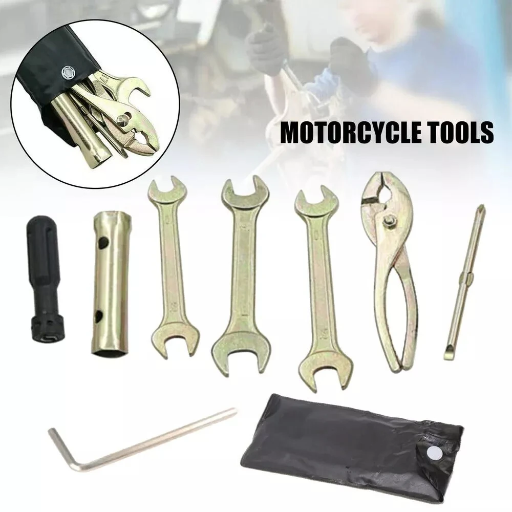 

Universal Motorcycle Spark Plug Spanner Wrench Socket Tool Kit Aluminum Alloy Motorcycle Repair Tool Pliers Wrenches Screwdrive