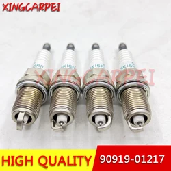 4pcs 90919-01217 SK16R11 Iridium Spark Plug For Toyota 4Runner Celica Corolla Prius Yaris Matrix MR2 Lexus GS 1993-1997 IFR5T11