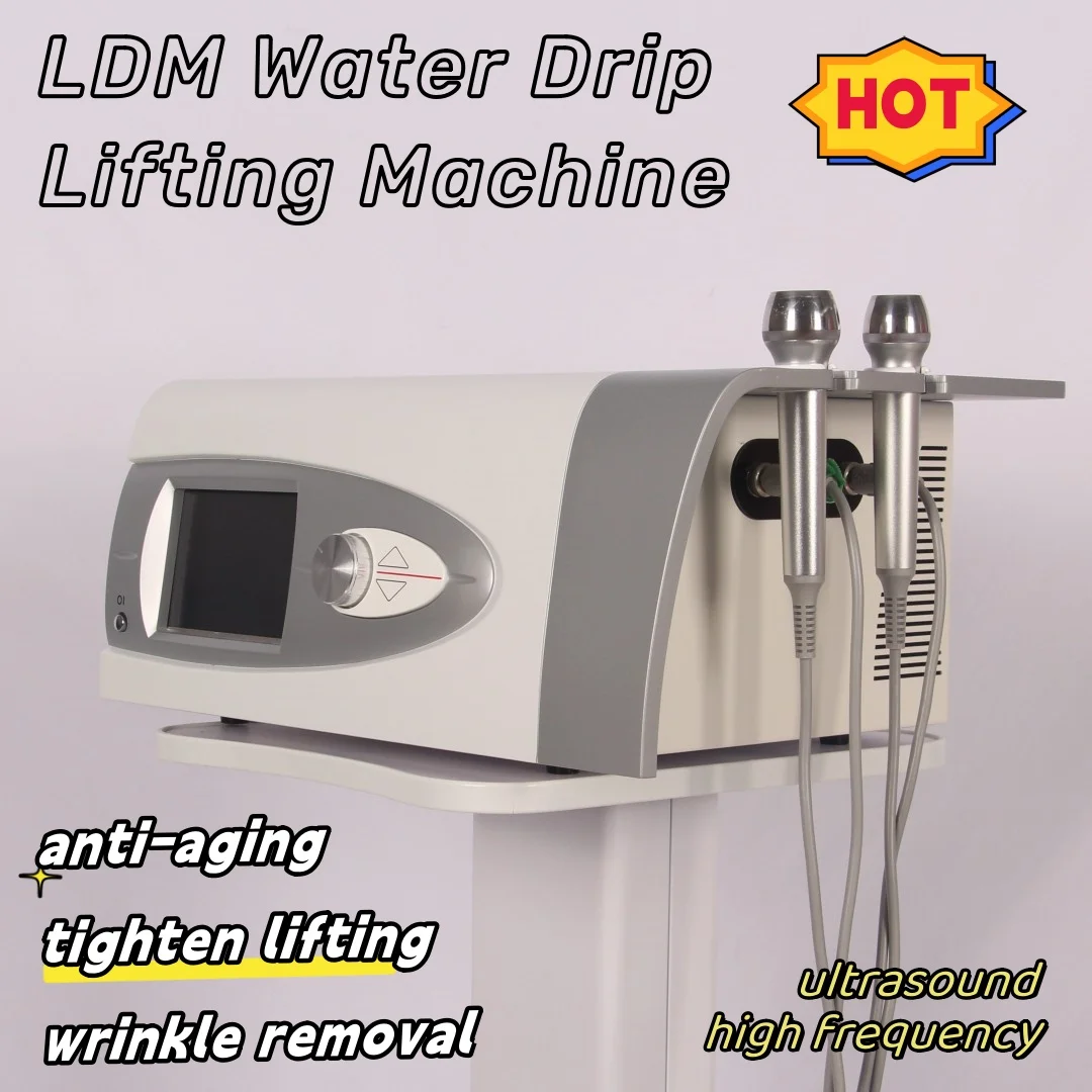 LDM Water Drip Lifting Device High Frequency Ultrasound Machine Anti Aging Wrinkle Removal Slimming Tightening Machine for salon