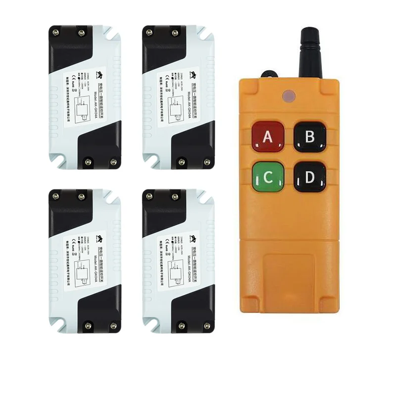 AC 85V 110v 220v 230v  240V 1CH   Wireless Remote Control Switch  transmitter and receiver  lighting smart home power on and off