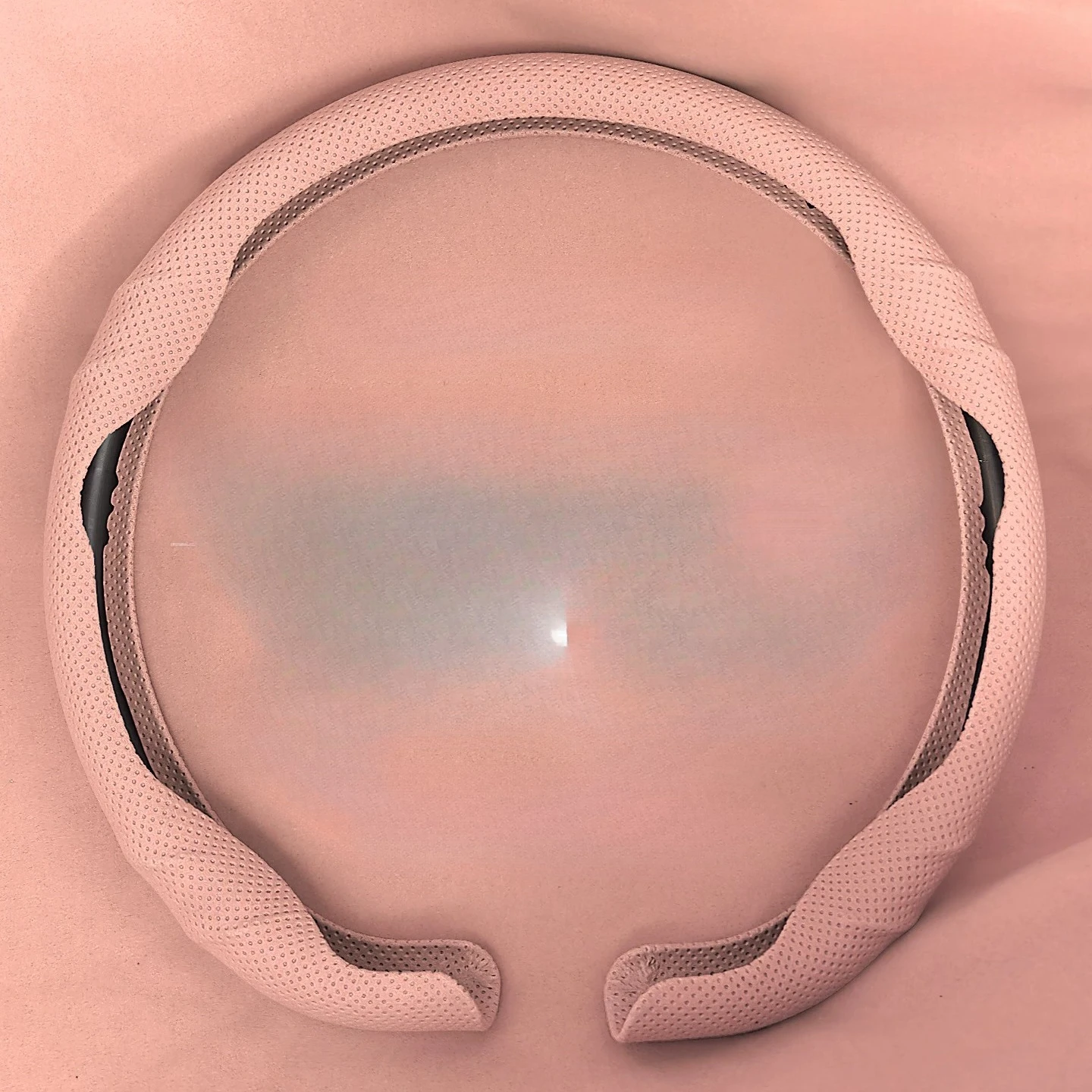 

Suitable for BYD Ti3 Ti7 Leather Hand-free Sewing Steering Wheel Cover Non-slip Four Season Universal Ultrathin
