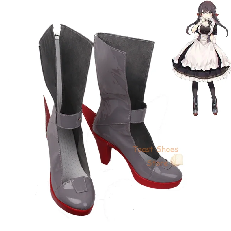 

Game Azur Lane Glasgow Cosplay High-heeled Shoes Comic Game for Con Halloween Party Cosplay Costume Prop Lovely Sexy Style