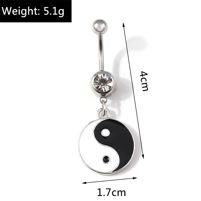Mode Obst Kirsche Bauchnabel Ringe Sexy Nabel Ringe Bauch Piercing Körper Schmuck für Frauen Mädchen Party Urlaub Schmuck Geschenke – Detail 5