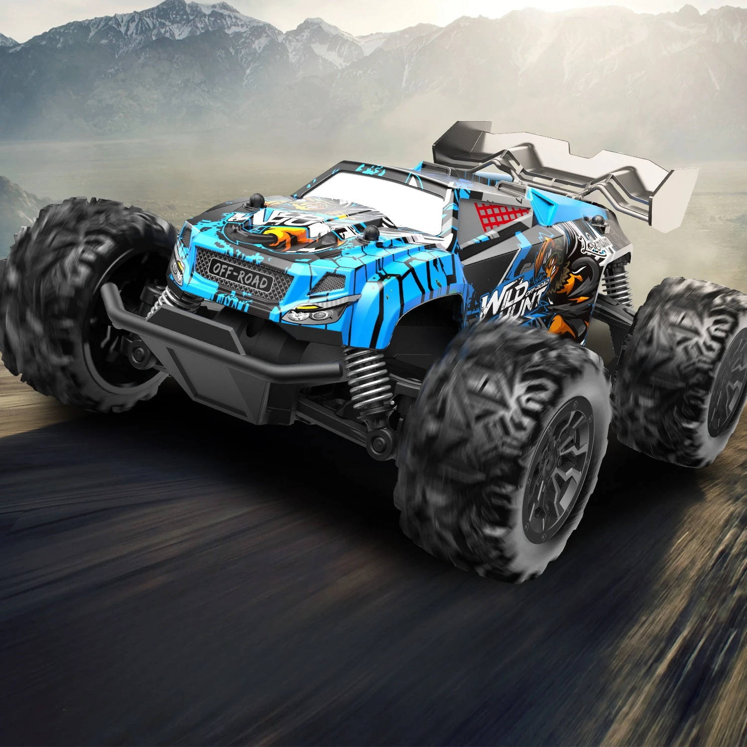 High-Speed Remote Control Off-Road Car for Kids All-Terrain Durable RC Cars Drifting Racing Climbing Toy Vehicle