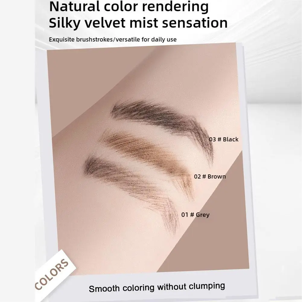 Augenbrauen-Tönung, Kosmetik, langlebig, wasserfest, Bleistift, Augen, mehrere Frauen, Make-up, blond, Kosmetik, Werkzeuge, Augenbrauenfarbe, Schwarz, Pflege