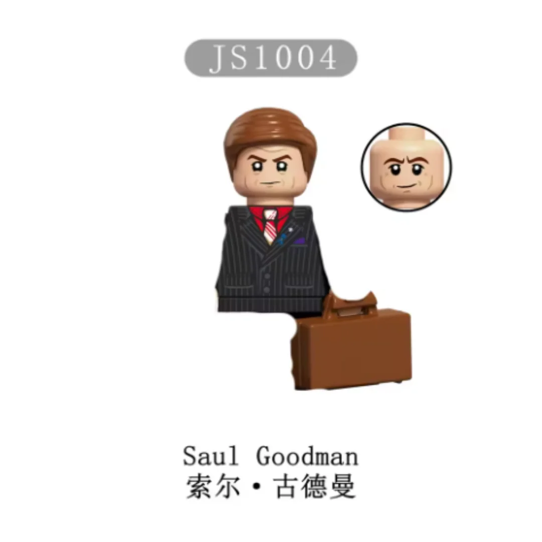 Breaking Bad Season Heisenberg Walter White Gus Fring Saul Goodman Bouwstenen Mini Actiefiguren Bricks Model Speelgoed