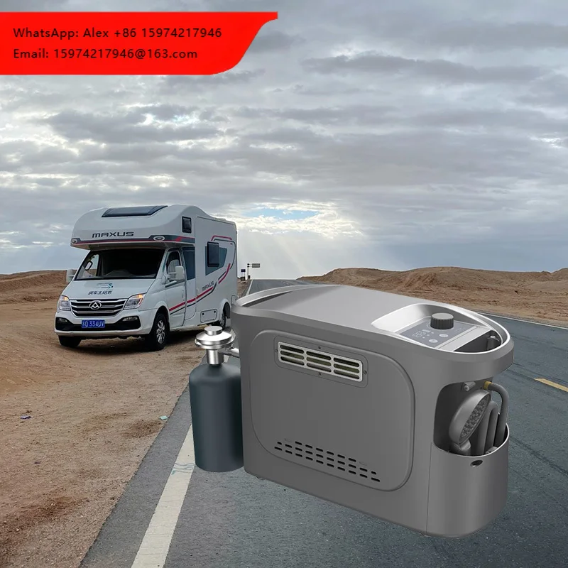 Beach Camping Caravan Portable Ignition Instant Tankless LPG Shower Gas Hot Water Heater For Taking Shower Outside