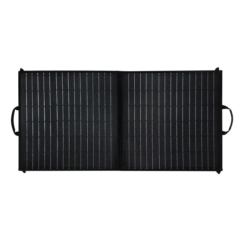 Ready to Ship Portable 100w 150w 180w 200w 300w 400w Folding Solar Charging Photovoltaic Panel Foldable Solar Panel Kit