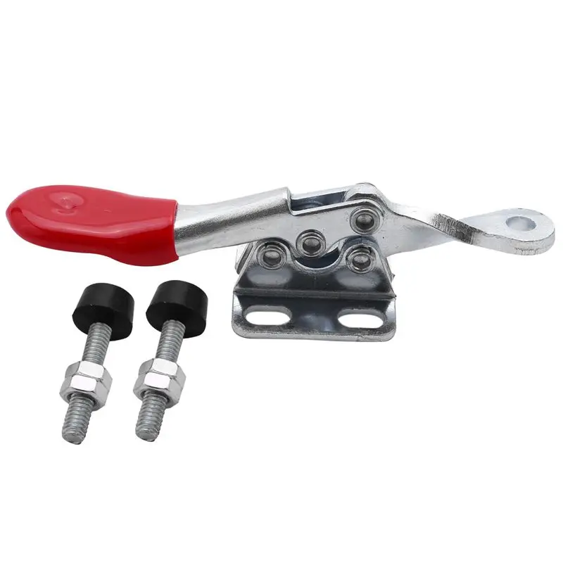 Top Sale 20 PCS 60 Lbs Antislip Covered Hand Tool Toggle Clamp Horizontal Clamp 201A