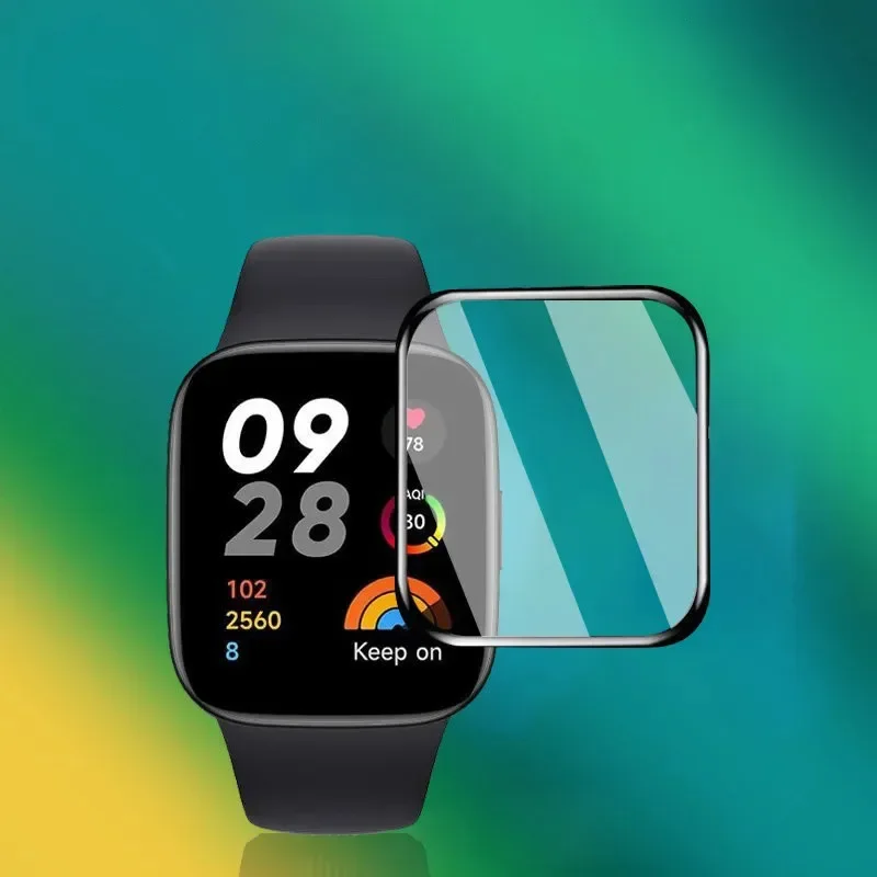 Auroras Screen Protector For Redmi Watch 6 Curved screen tempered protective film all inclusive For Redmi Watch 6 Film
