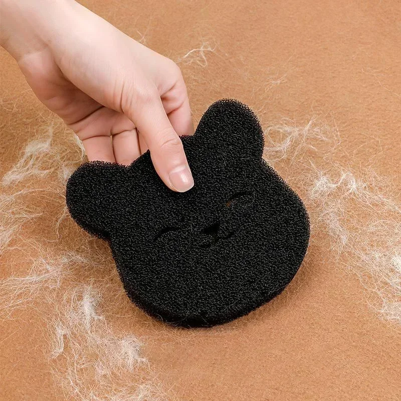 1-20PCS Pet Hair Remover Bear Shape Laundry Ball Washing Machine Lint Catcher Reusable Clothes Sofa Cat Dog Hair Cleaning Sponge