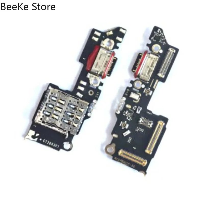 For Oppo Reno 15 Pro 15C Reno15 5G 4G USB Charging Dock Port Flex Cable Sim Card Reader Solt Microphone Type-C Charge Plug Board