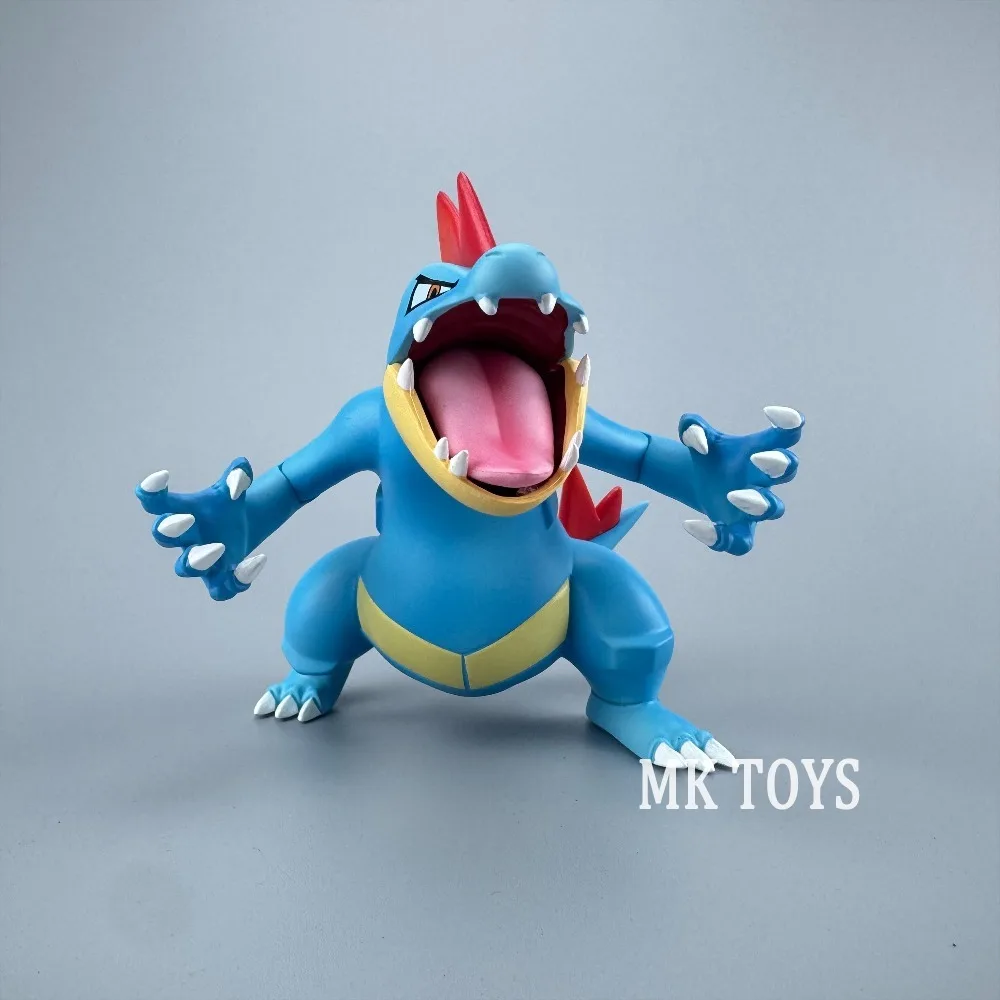 Anime Pokemon Figure Feraligatr Evolutionary Group Action Figures Pvc Collection Model Toys for Children Gifts 3-11cm view 3