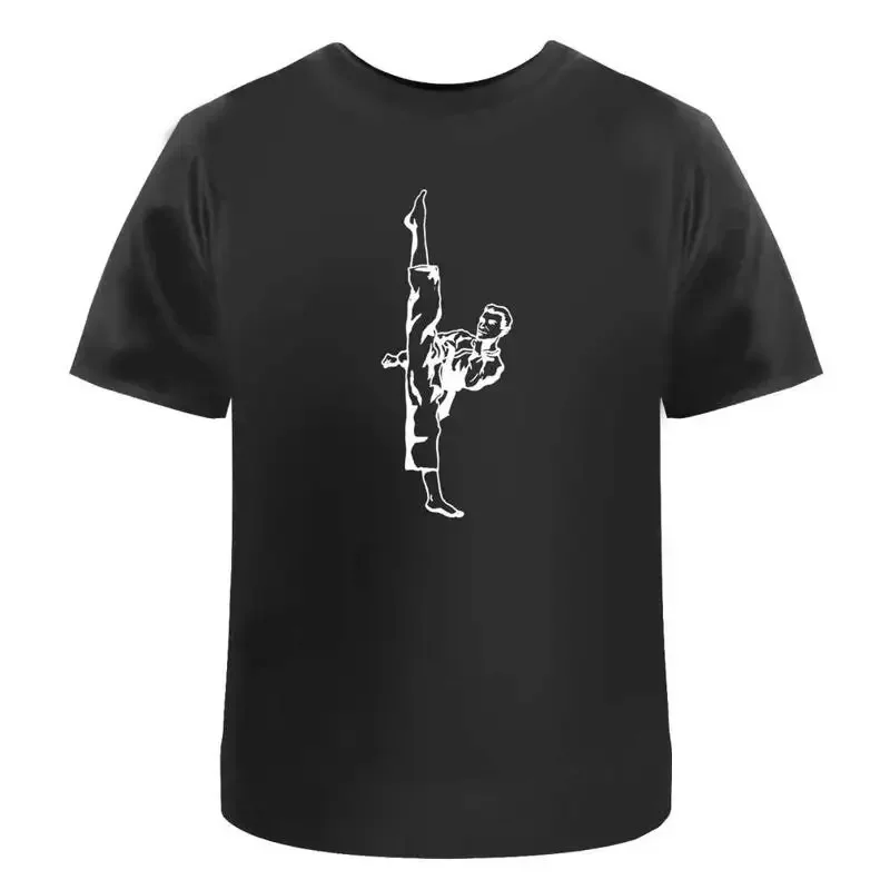 Karate Kick' Baumwoll-T-Shirt Ta026501
