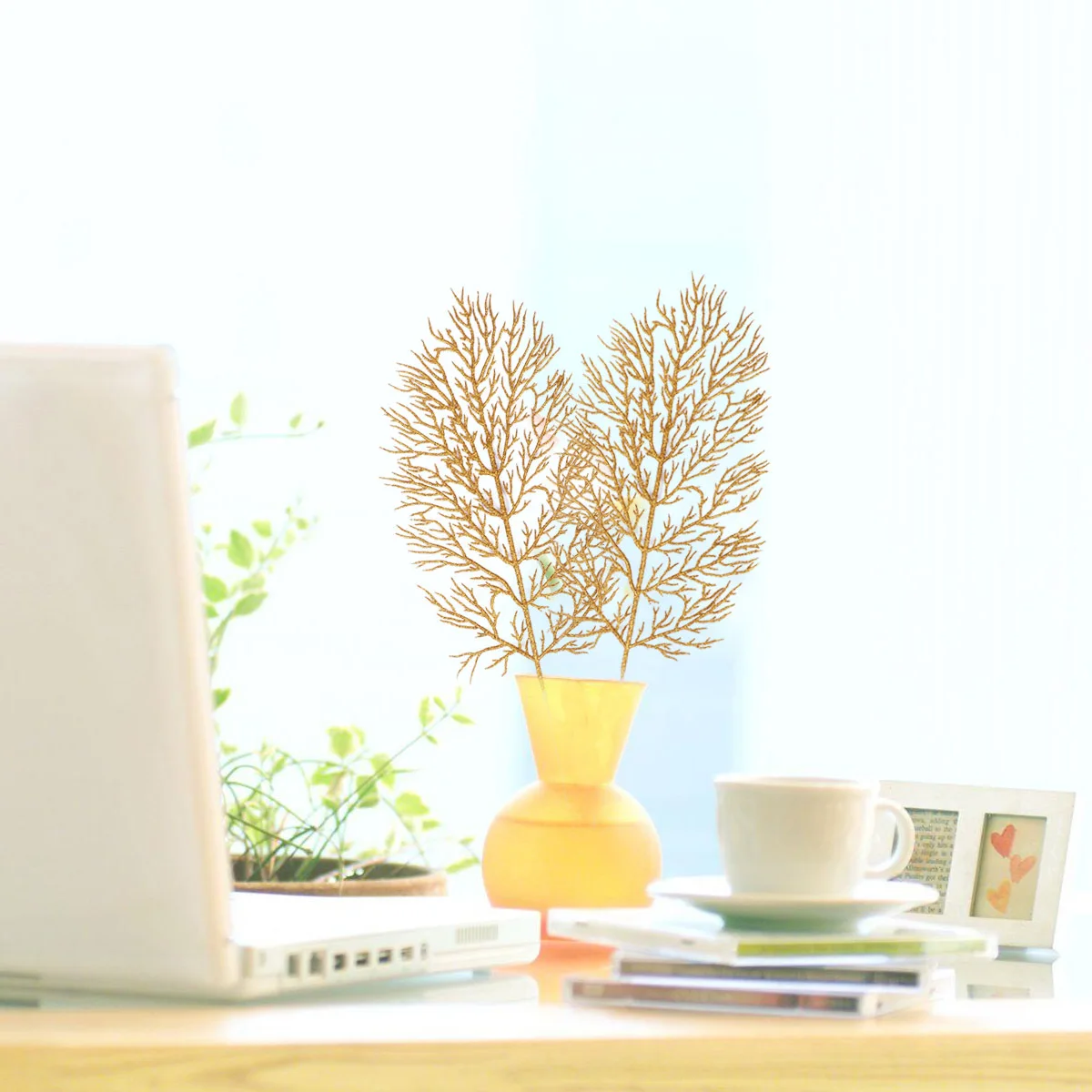 

12pcs Christmas Tree Ornaments Premium Artificial Leaves Festive Home Decor Window Display Imitation Decoration