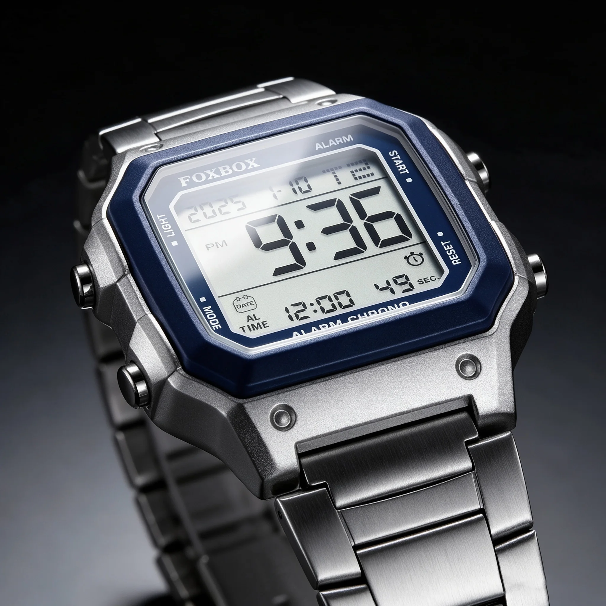 FOXBOX Digital Watches For Men Sport Waterproof Bracelet Clock Gold Electronice LED Wristwatch Women Casual Montre Homme Relogio