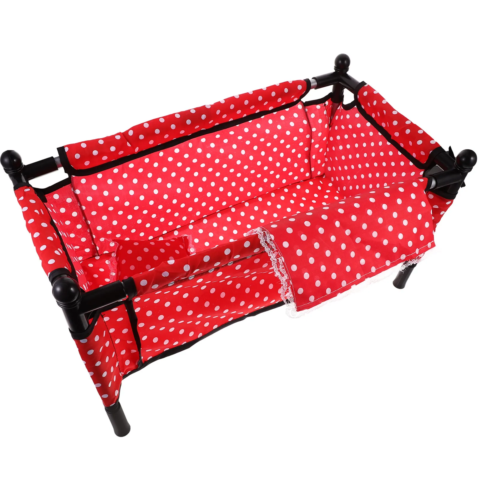 

Набор миниатюрной кроватки для кукольного домика: реалистичная маленькая кровать, аксессуар для мебели, декор для кукольного домика, миниатюрная кроватка для сна