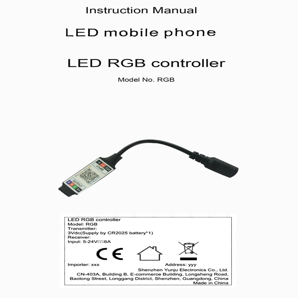 LED RGB Controller Bluetooth-compatible DC5V 12V 24V Music Smart APP Controller Light Strip control For 5050 RGB LED Strip