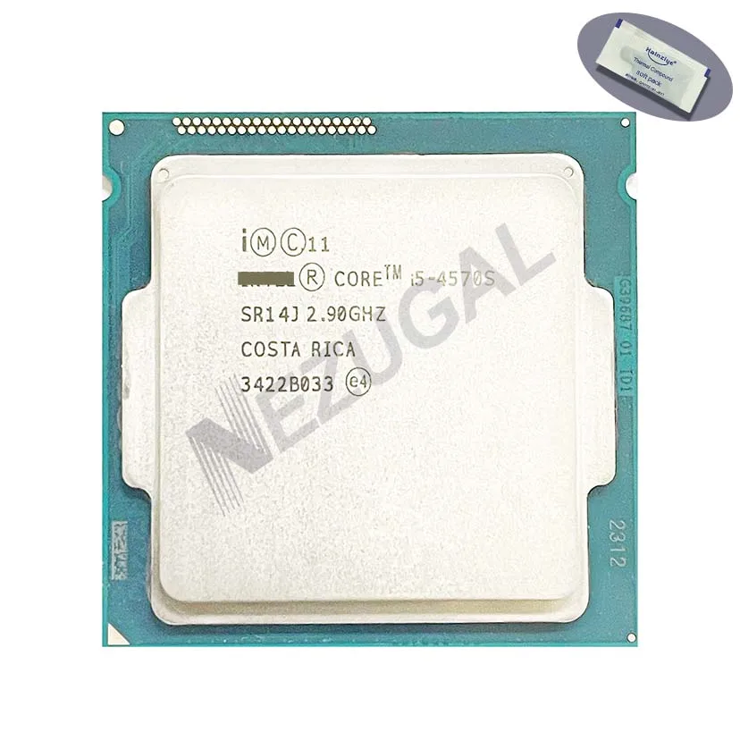 

I5-4570S I5 4570S SR14J 2,90 до 3,60 ГГц четырехъядерный 6 Мб 65 Вт LGA1150 процессор