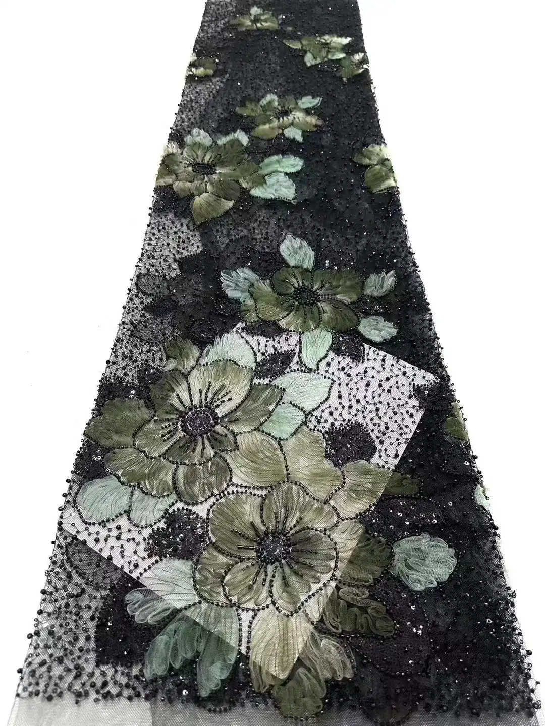 الجملة الأفريقي الثقيلة مطرز أقمشة الدانتيل 2025 جودة عالية النيجيري الفاخرة الترتر الدانتيل الفرنسية تول النسيج لفستان الحفلات