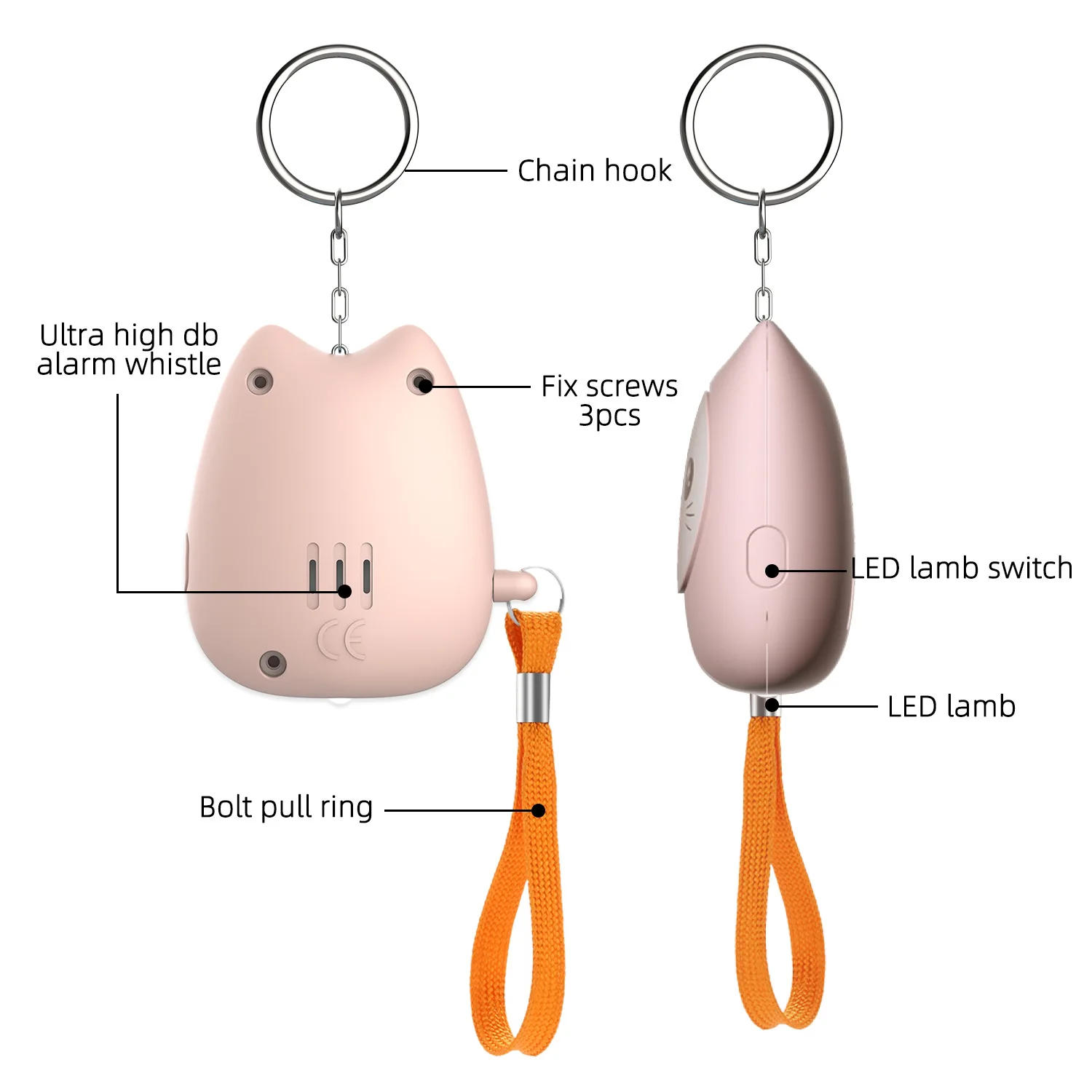 2025 New Personal Alarm Self-d - Personal Alarm Keychain 评论和价格