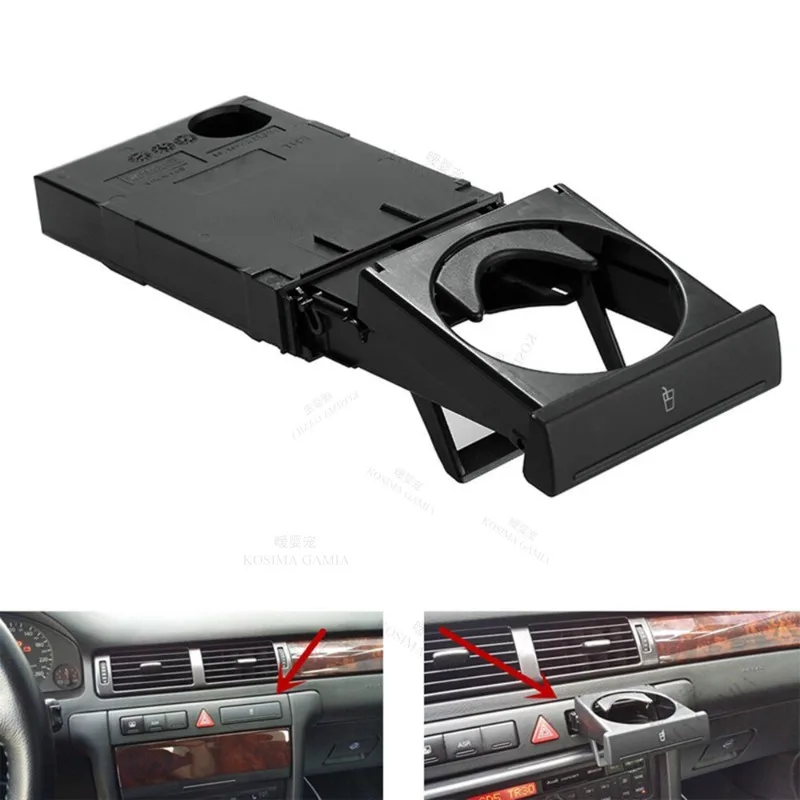 

Автомобильный держатель для напитков в воздуховод 4B0862534D, складной, противоскользящий, для Audi C5 A6 1998-2005, идеальная OEM-совместимость, прочный