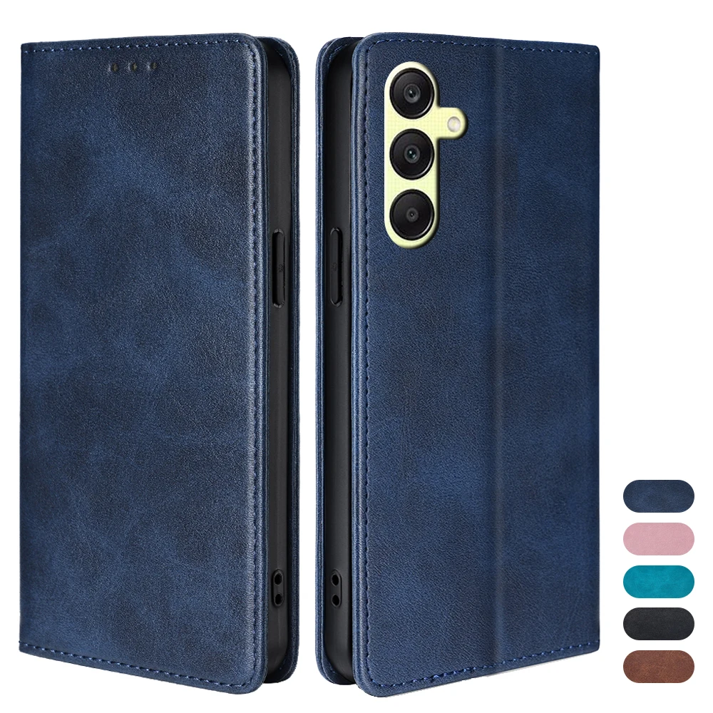 

Gefenis Business Leather Phone Case For Samsung Galaxy A55 A35 A15 A25 A54 A34 A24 A14 A73 A53 Flip Cover Magnetic Case With Cov