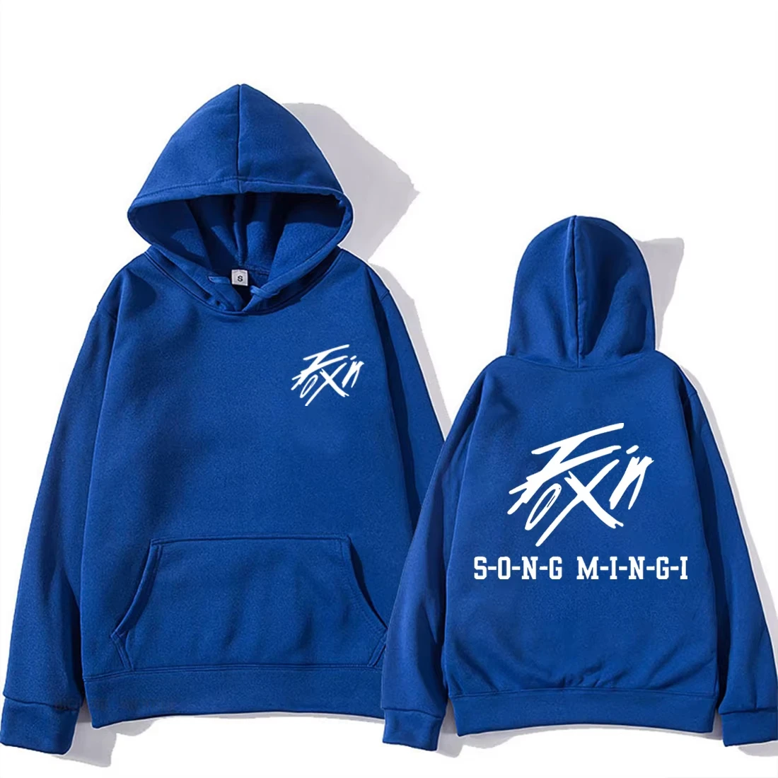 ATEEZ _FIX ON_ Mingi Merch Vintage Hoodies Koreanischer Kpop-Modestil Hoodie Herren Langarm Streetwear Winter Unisex Kleidung – Detail 17