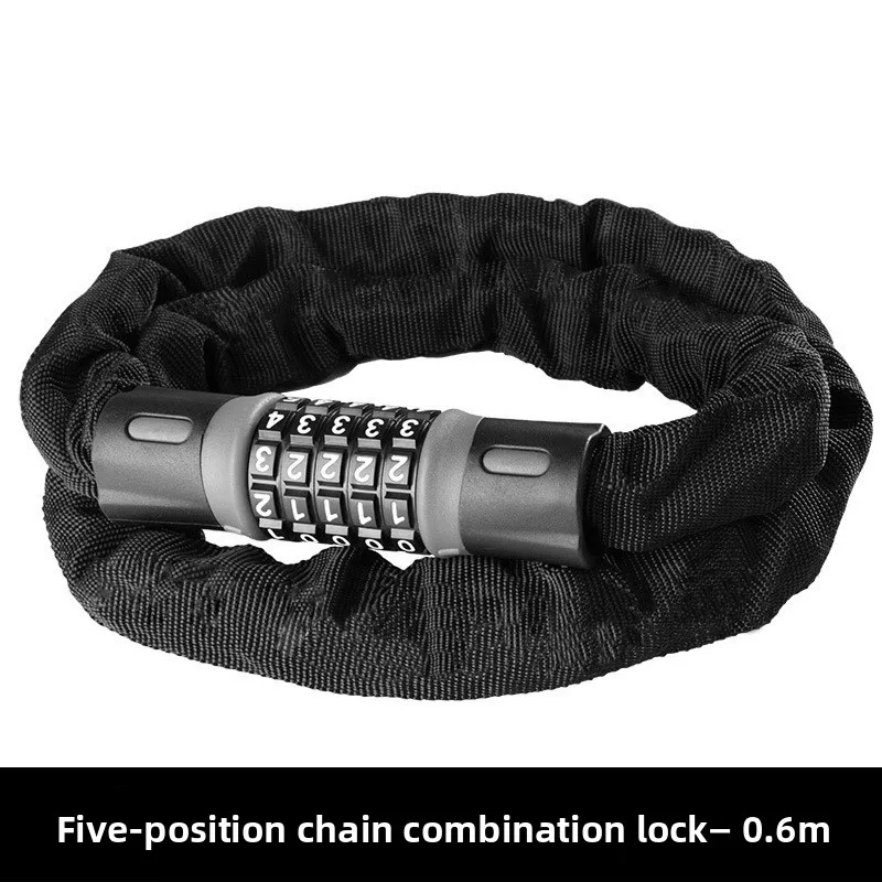 Bicycle Chain Lock Anti-theft Password Lock Mountain Bike Road Bike Chain Lock Electric Motorcycle Lock Password Lock - view 6