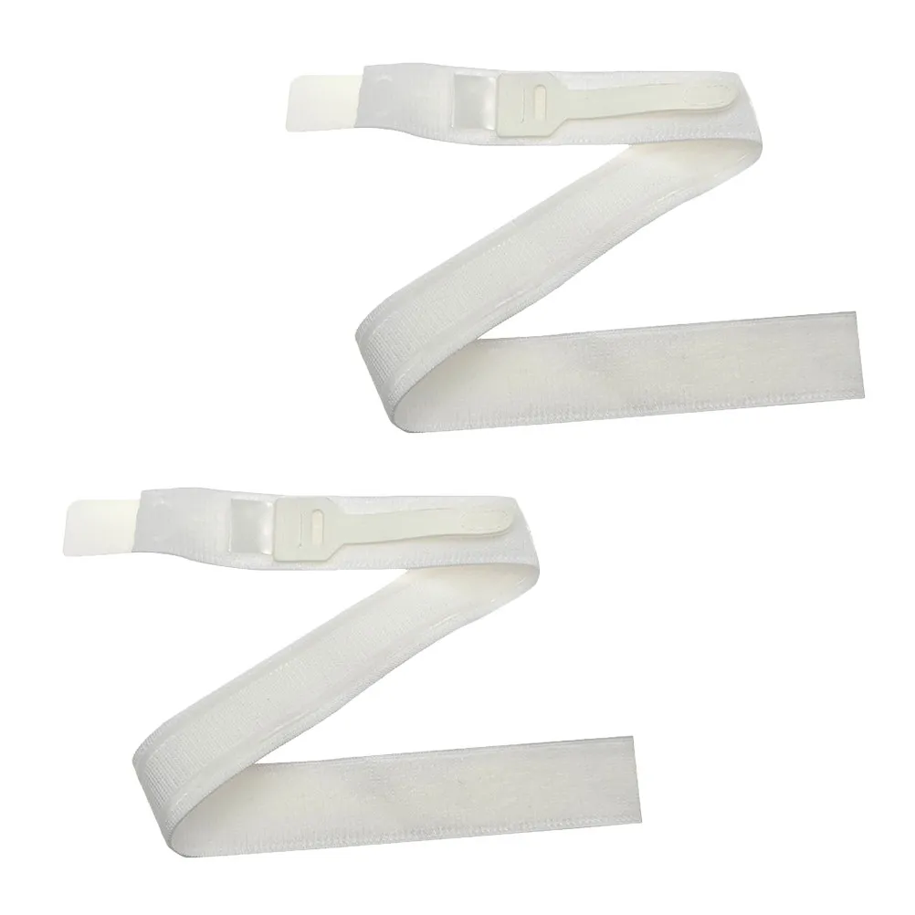 2Pcs Premium Catheter Strap Leg Fixator Elastic Adjustable Anti-Skid Hospital Catheter Accessory for Secure Tube Stabilization