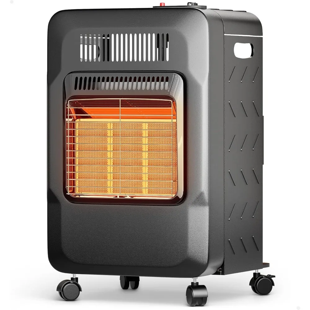 

Propane Heater Indoor Outdoor Patio Heaters 6000 to 18000 BTU 3 Modes for Patio, Garage, Camping, Shop