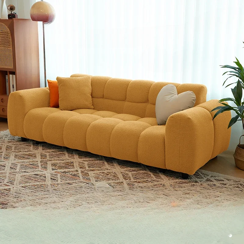 #Modern Fancy Unique Living Room Sofas Two Seater Relaxing Armchair Lazy Sofas Floor Daybed Woonkamer Banken Bedroom Furniture