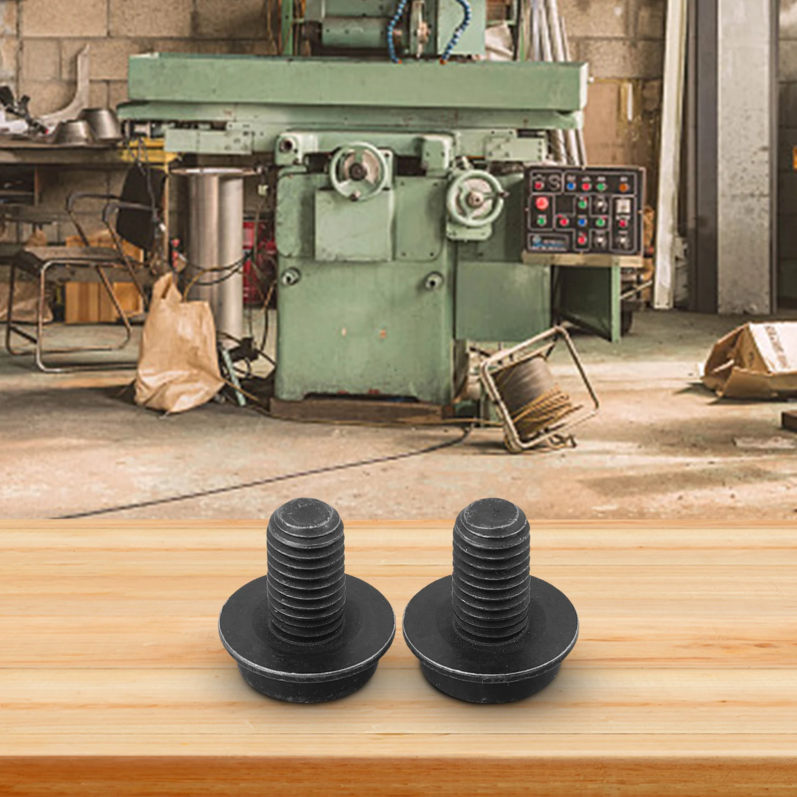 

2pcs Metal 648697-00 Circular Saw Blade Bolt DC310K DC390B DC390K DCS372B Black Power Tools Parts Accessories