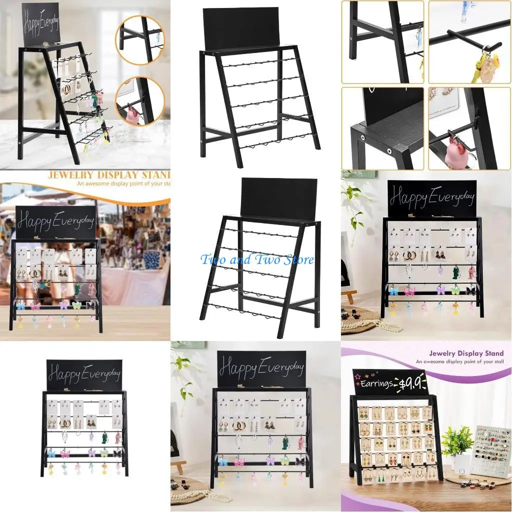 

HX6F Alloy Jewelry Bracelet Holder Jewelry Storage Rack Jewelry Storage Case Present for Collectors and Designers