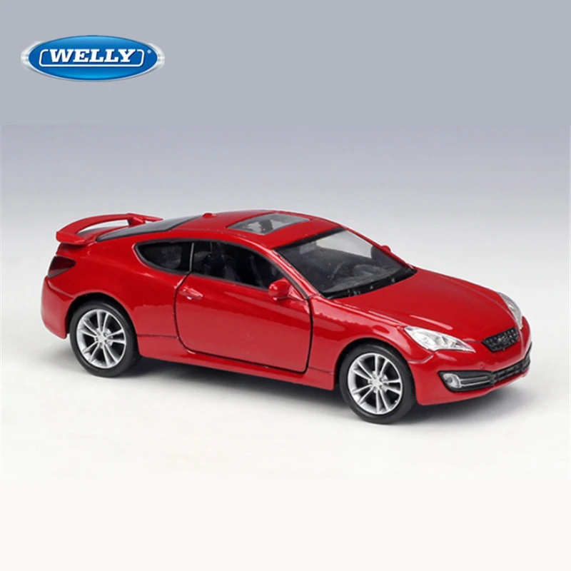 Welly 1/36 Hyundai AZERA ELANTRA Alloy Car Model Diecast & Toy Vehicles Metal Car Model Simulation Door Can Open Childrens Gifts