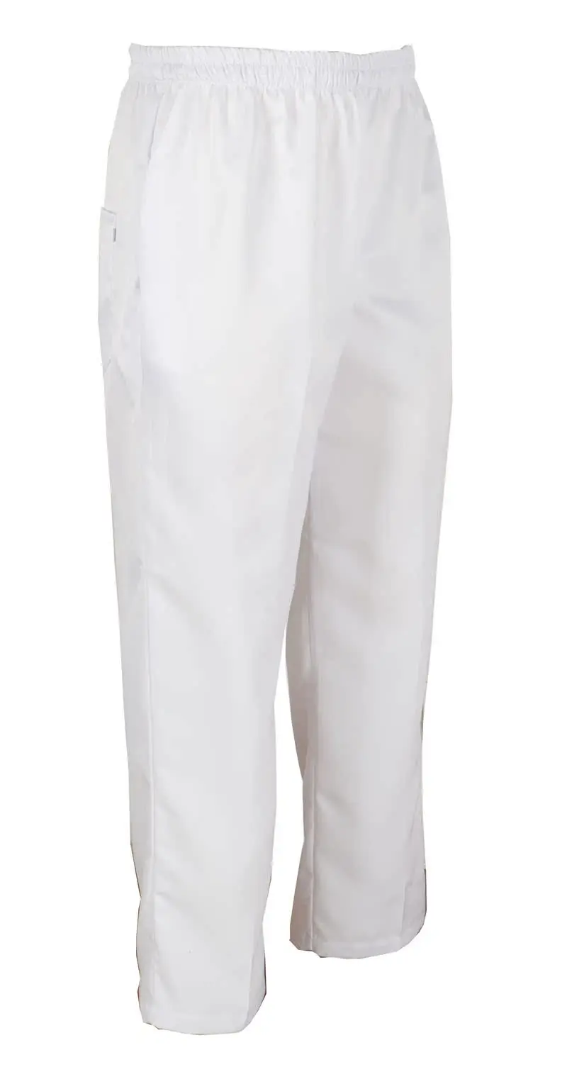 Black White Chef Pants Kitchen Workwear Trousers for Men And Women Chef Uniforms Comfortable Breathable Work Clothes view 5