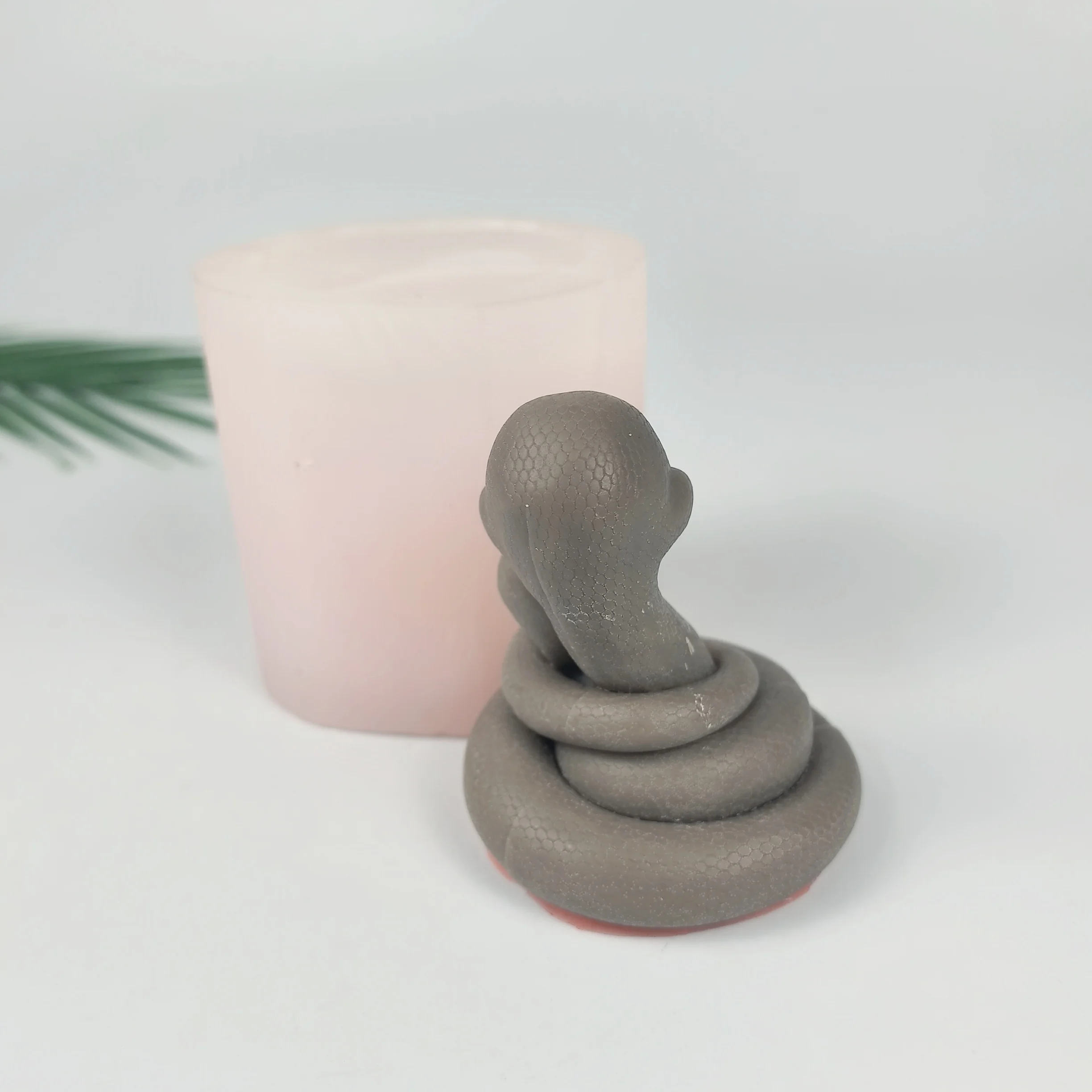 

3D Animals Mold Snake Mother&Baby Moulds Silicone Candle Soap Molds Resin Cake Decor Wedding Birthday Candles Handmade DW0836