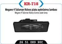 

Фонарь для номерного знака TALISMAN KALEOS MEGANE IV