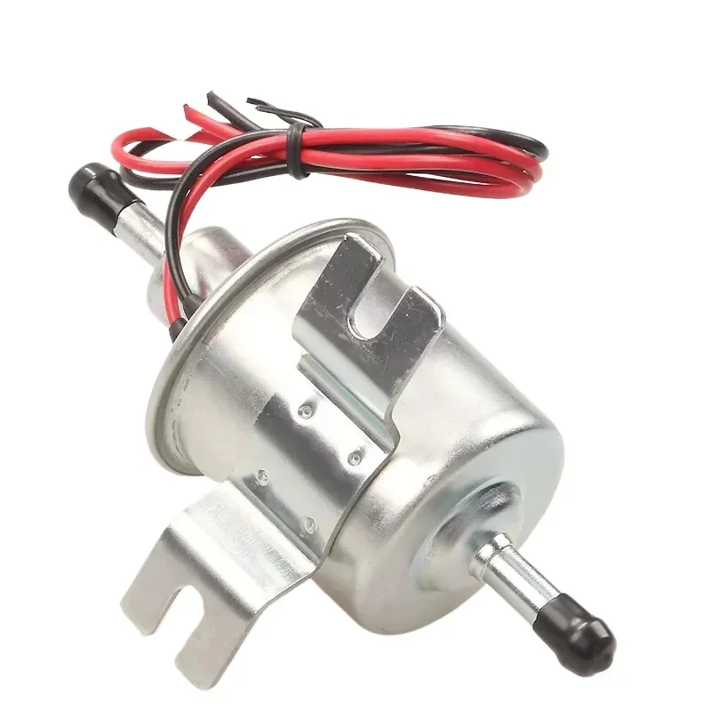 HEP-02A Brand new Silver fuel Pump 12V Universal Fuel Low Pressure Universal Diesel Petrol Gasoline Electric Fuel Pump