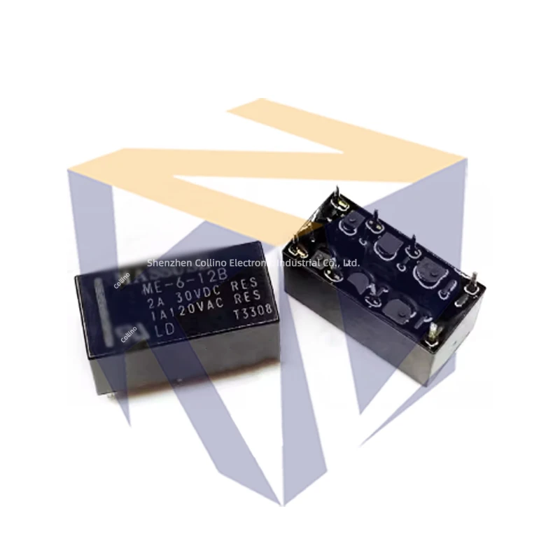 5pcs ME-6-12B 12V 8pin Automotive Relay