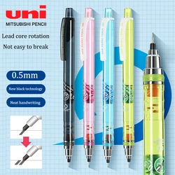 Japan UNI Mechanical Pencil M5-450T Kuruto Plus Lead Core Automatic Rotation Constantly Lead 0.5mm School Supplies Stationery