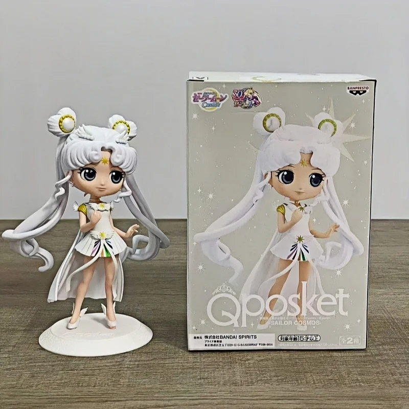 

Новые товары Bandai в продаже Сейлор Мун Q Posket B Модель Коллекция Рисунок Из ПВХ Настольный Орнамент Модный Праздничный Подарок