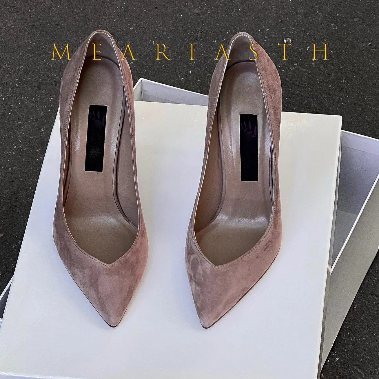 

Star Style Suede Women Shoes High Heel Brand Fashion Pumps Sexy Pointed Toe 8cm 10cm 12cm Comfortable Wedding Purple Women Shoes